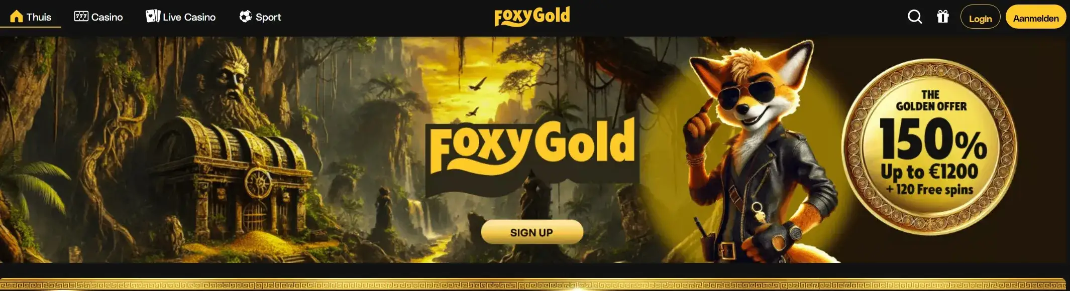 Banner Foxygold